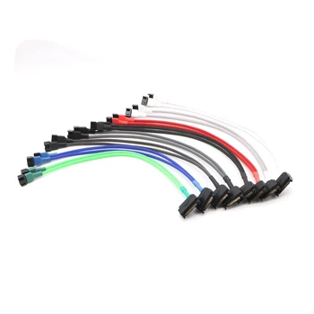 30 см с разноцветными рукавами от 12 В Sata 15Pin до двойного 3Pin/ 4Pin кабеля-адаптера вентилятора.