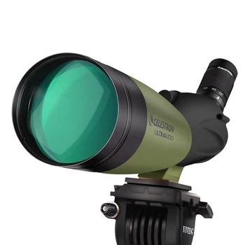 Угловой оптический прицел Celestron-Ultima 65, окуляр с зумом от 18 до 55x65 мм, многослойная оптика для наблюдения за птицами и охоты, #5224