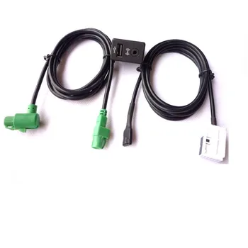 Переключатель интерфейса AUX Adapter USB для BMW X5 X6 E90 E92 E93 Z4 E89