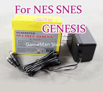 3 в 1 Штепсельная Вилка США Адаптер Переменного Тока Блок Питания Зарядное Устройство для NES для SNES для SEGA Genesis с пакетом