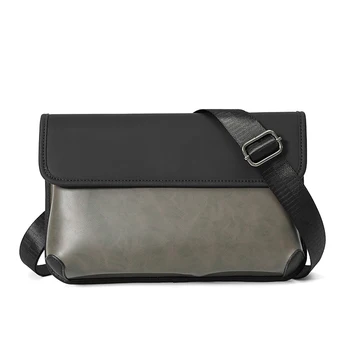 Модная мужская высококачественная нагрудная сумка из искусственной кожи Трендовый рюкзак Tide Мужская сумка Маленькая сумка Сумки на одно плечо сумка-мессенджер
