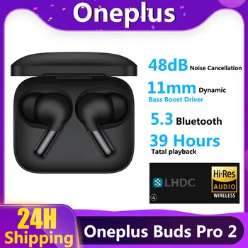 2023 Новый OnePlus Buds Pro 2 TWS Беспроводной Bluetooth Наушник 48 дБ С Активным Шумоподавлением 39 Часов Автономной Работы Для Oneplus 11