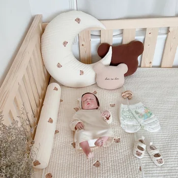 INS Подушки для новорожденных в форме подушек для кормления Младенцев Мягкие Хлопчатобумажные Подушки для новорожденных, Постельные Принадлежности для детской комнаты