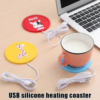 USB-источник питания для подогрева чашек для чая и кофе, грелка для кружек, коврик для подогрева чашек, подставки для офисных SP99