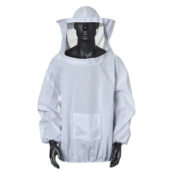 Защитная одежда для пчеловодства, полукомбинезон, шляпа, халат, Профессиональный костюм для пчеловодства, снаряжение, шляпа с вуалью, защитная одежда для пчеловодства