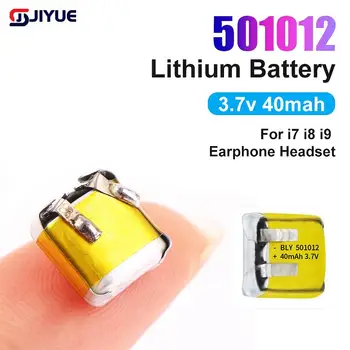 501012 Литиевая батарея 3,7 В Аккумуляторная Батарея Для Bluetooth-гарнитуры 40 мАч Bluetooth-гарнитура I7s I8 I9
