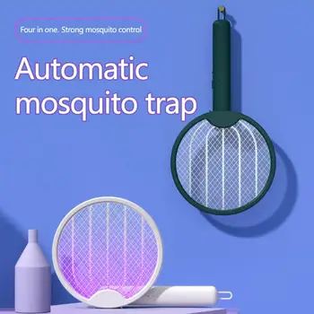 Ракетка от насекомых, Малошумная ракетка от комаров, складная конструкция, ракетка для защиты от комаров в помещении и на открытом воздухе