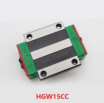 10 шт./лот HGW15CA (HGW15CC) Блок Слайдера Фланцевый Блок Каретки Соответствует Использованию HGR15 15 мм Линейной направляющей с ЧПУ DIY Запчасти китайского производства