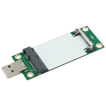1 ШТ. Адаптер PCI-E для USB2.0 SIM-карты Со Слотом для SIM-карты Поддержка 3G/4G SIM 6Pin/8Pin Разъем для карты Mini Black Для модуля WWAN/LTE
