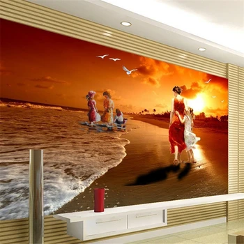 beibehang 2015 papel de parede Персонализированные обои на заказ, фон для настенной росписи, прикроватная тумбочка континентальных отелей, стильный декор