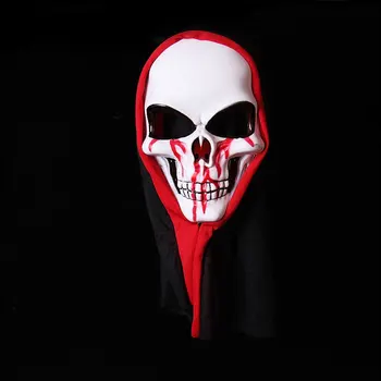 Пластиковая маска с белым черепом, маски для косплея в жанре ужасов, маски для мужчин и женщин, Хэллоуин, Карнавал, Пурим, Маскарад, Головные уборы, реквизит