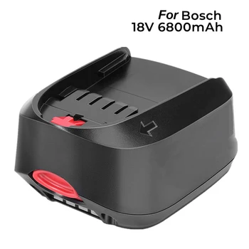 Литий-ионный аккумулятор 18V 6800mAh для Bosch18V PBA PSB PSR PST Bosch Home & GardenTools (только для типа C) AL1830CV AL1810CV AL1815CV