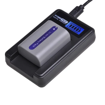 Литий-ионный аккумулятор POWERTRUST с USB-зарядным устройством для Sony NP-FP51, NP-FP50 и DCR-30 DVD105 DVD205 HC21 HC40 SR40 SR80 SR100 TRV460E