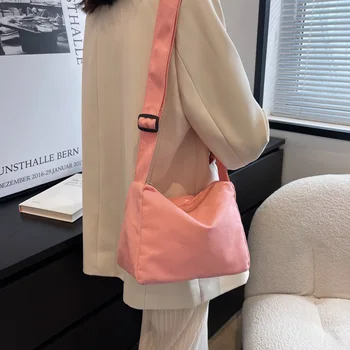 Модная простая сумка-мессенджер для пригородных поездок, сумки через плечо большой емкости для женщин, роскошные дизайнерские сумки и кошельки сумка