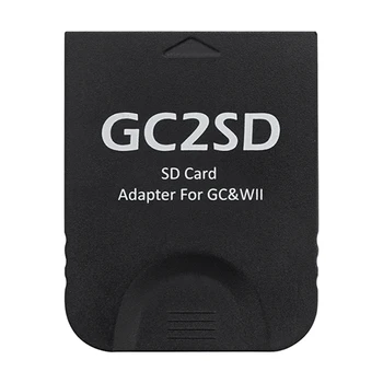GC2SD Адаптер GC Для SD-карт Памяти TF Card Adapter Кард-Ридер Для Игровой Консоли NGC Gamecube Игровая Консоль Wii