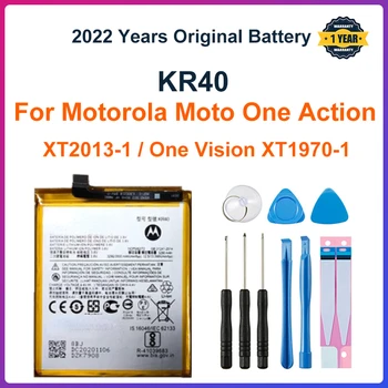 100% Оригинальный Новый Аккумулятор для мобильного Телефона 3500 мАч KR40 Для Motorola Moto One Action XT2013-1 / One Vision XT1970-1