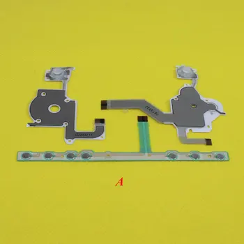 3 В 1, Перекрестная кнопка направления, левая клавиша регулировки громкости, правая клавиатура, гибкий кабель для PSP 2000, 2 цвета