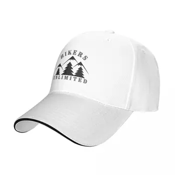 Кепка Hikers Unlimited Mountain and Trees, бейсбольная кепка, рождественская шляпа, мужская зимняя женская кепка