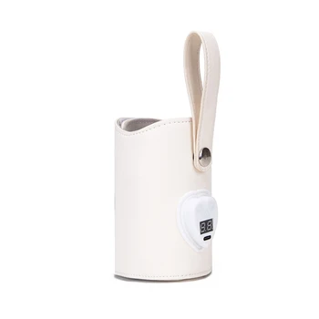 USB-подогреватель для бутылочек для кормления, чехол для детской бутылочки, хранитель тепла с регулируемой постоянной температурой, портативный подогреватель молока