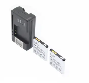 2x BST-38 Батарея емкостью 930 мАч + Зарядное Устройство Для Sony Ericsson W580 W580i K850i W760 T650 X10 W980 W995 U20i C905c S500c W580c C902 C905