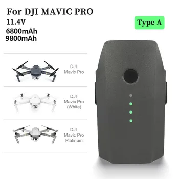 100% абсолютно новый аккумулятор для DJI Mavic Pro Максимальное время полета 27 минут 9800 мАч для дрона Mavic Pro интеллектуальные летные аккумуляторы