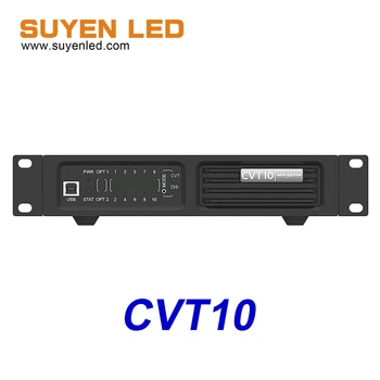 Лучшая цена Novastar CVT10 со светодиодным экраном, однорежимный оптоволоконный преобразователь