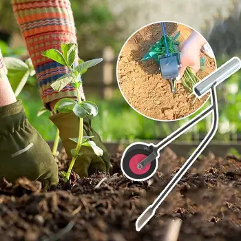 Инструмент для посадки рассады сладкого картофеля с колесами Инструмент для посадки сладкого картофеля и батата Инструмент для быстрой посадки рассады