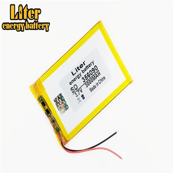 Литий-полимерный аккумулятор 3,7 В/3000 мАч/356090/IPA/LED/ аккумуляторы для мобильных устройств