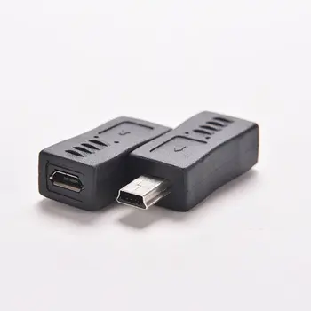 2XConnecteur Adaptateur Mini USB для мужчин и Micro USB для женщин Type B Chargeur