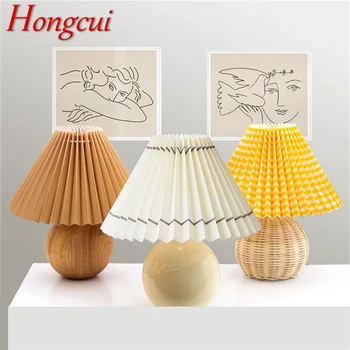 Креативная настольная лампа Hongcui Nordic Mini Mushroom Light Настольная Керамическая светодиодная Декоративная для дома, спальни