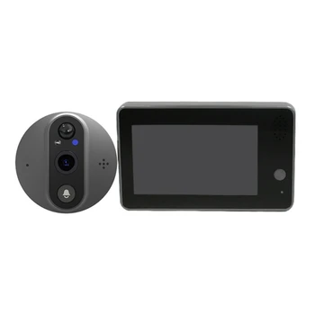 Беспроводной видеодомофон, детектор домашней камеры безопасности, двусторонний разговор ночного видения и видео высокой четкости 1920x1080P