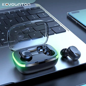 Беспроводные наушники Y60 TWS Bluetooth Наушники Hi-Fi Наушники Спортивные Игровые гарнитуры 9D Стерео с микрофонной зарядкой для Xiaomi Huawei