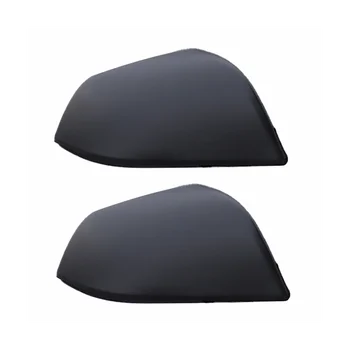 Для защитного чехла зеркала заднего вида Model3/Y Черненый Углепластиковый аксессуар Декоративного черного цвета