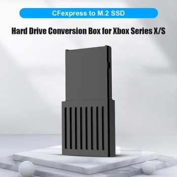 Для Xbox Серии X/S Коробка Преобразования Внешнего Жесткого Диска M.2 NVME SSD Коробка Карт Расширения 32G Пропускная Способность Одна Карта Двойного назначения