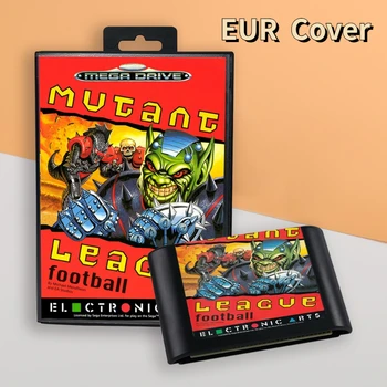 для Mutant League Football EUR cover 16-битный ретро игровой картридж для игровых консолей Sega Genesis Megadrive