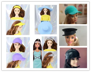 Оригинальная шляпа для куклы Баби, разные стили, модные разноцветные аксессуары для 1/6 PP / FR, подарочные игрушки для куклы БАБИ для девочек