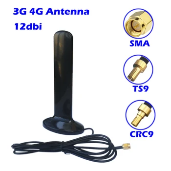 4G GSM 3G Антенна12dbi Всенаправленная 3 Метра Кабель RG174 Магнитная Присоска для Модема MiFi Точка Доступа Маршрутизатор Сотовый Удлинитель