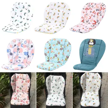 Аксессуары для колясок из хлопчатобумажной ткани, подушка для детского стульчика для кормления, коврик для подушки для стульчика для кормления, коврик для детской коляски