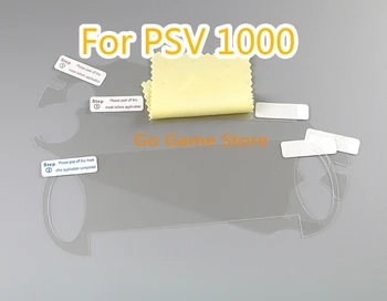 20 комплектов для psv1000 Psvita PS Vita PSV 1000 Передняя + задняя защитная пленка Защитная крышка для ЖК-экрана + ткань