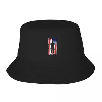 Футбольная одежда с американским флагом - Футбольная шапка рыбака для взрослых, Мужские Женские кепки, рыбацкая шляпа Для девочек, шляпа для мальчиков