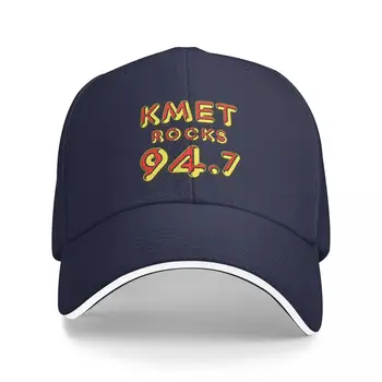 KMET 94.7 Ретро-бейсболка для радио Брендовые мужские кепки Snapback Cap Уличная шляпа Мужская женская