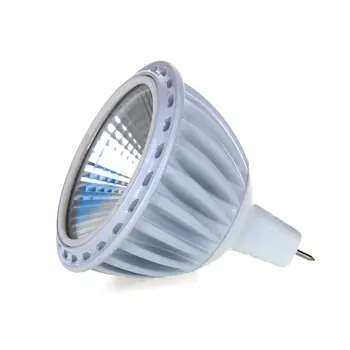 GU5, 3 / MR16 6 Вт COB светодиодная лампа точечная лампочка электрическая лампочка 420LM 60 ° 3000K Теплый белый DC 12V