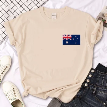 Австралийская футболка женская дизайнерская уличная одежда Y2K футболка женская одежда из аниме harajuku 2000-х годов