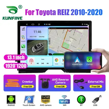 13,1 дюймовый Автомобильный Радиоприемник Для Toyota REIZ 2010 2011-20 MT Автомобильный DVD GPS Навигация Стерео Carplay 2 Din Центральный Мультимедийный Android Auto
