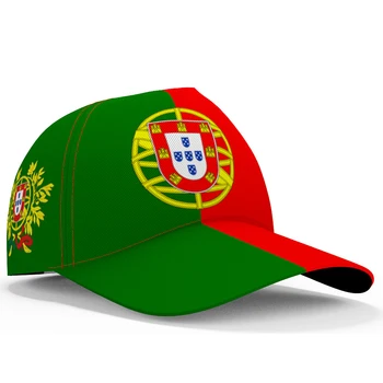 Бейсболки Португалии с бесплатным 3D логотипом команды на заказ, шляпы Pt, Шляпы Prt, Путешествия по стране, Португальская Нация, Флаги Португалии, Головные уборы
