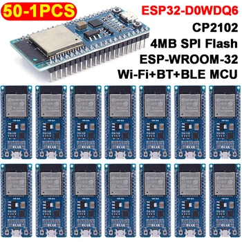 ESP32-D0WDQ6 ESP-WROOM-32 ESP-32 ESP32 Плата разработки CP2102 Двухъядерный Модуль Беспроводной связи WIFI Bluetooth BLE MCU