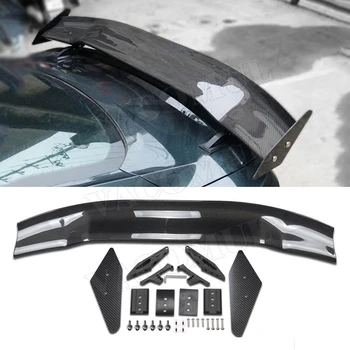 Крылья заднего спойлера из углеродного волокна A Style для Ford Mustang Coupe 2015 2016 2017 2018 Автомобильный стайлинг