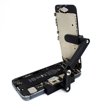 SANHOOII Складной зажим для ЖК-экрана Пластиковый держатель для iPhone5/5s/6/6s/6Plus/6sPlus/7/8/ Инструменты для ремонта X ipad