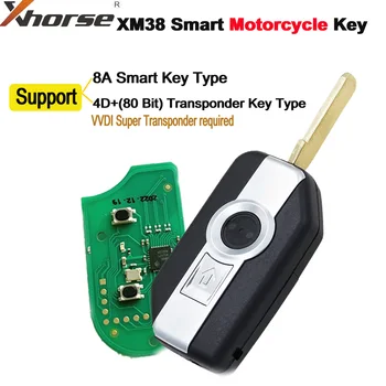 Xhorse VVDI XM38 Smart Key Support 8A 4D 80-Битный Транспондер Типа XSBMM0GL для мотоцикла BMW Для BMWC400/R1200/K1600/F750