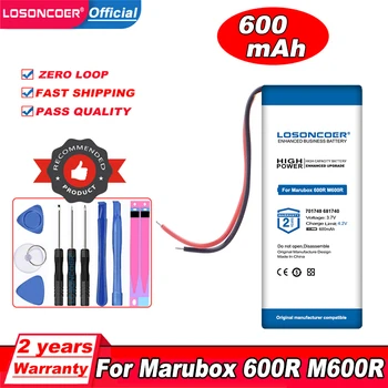 LOSONCOER 600mAh 701740 681740 Аккумулятор Для Видеомагнитофона Marubox 600R Marubox M600r